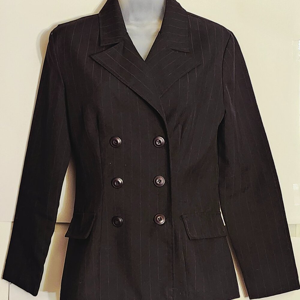 Pinstripe blazer
